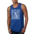 thumbnail image 2 of Wild Bobby Ford Shelby All-Over Cobra Men Tank Top, 2 of 6