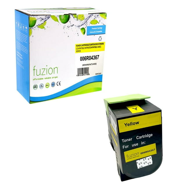 Fuzion Xerox 006R04367 Toner Remanufacturé Haute Capacité - Jaune