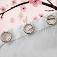 thumbnail image 4 of Feelyou Pink Cherry Blossoms Black Out Curtains for Girls, Romantic Flower Floral Curtains Pack of 2 (42x63 Each), Japanese Style Bedroom Curtains, Black Out Curtains Decor, 4 of 6
