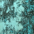 thumbnail image 1 of Ahgly Company Indoor Square Abstract Light Blue Modern Area Rugs, 4' Square, 1 of 4
