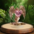 thumbnail image 4 of MJTYUTMO Angel Figurine - Sculpted Hand-Painted Figurine - Angel Wings Statue for Home Decor or Garden Guardian Angel Figurine Angel Statues Gifts, Boho Style, Acrylic Material, 4 of 5