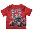 thumbnail image 1 of Camiseta Monster Jam Zombie Red Grave Digger para niños 3T, 1 of 6