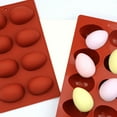 thumbnail image 5 of Egg Shape Silicone Baking Moulds for DIY Cake Decoration Versatile Kitchen Supplies for Chocolate Candy and Bread Crafts, 5 of 6