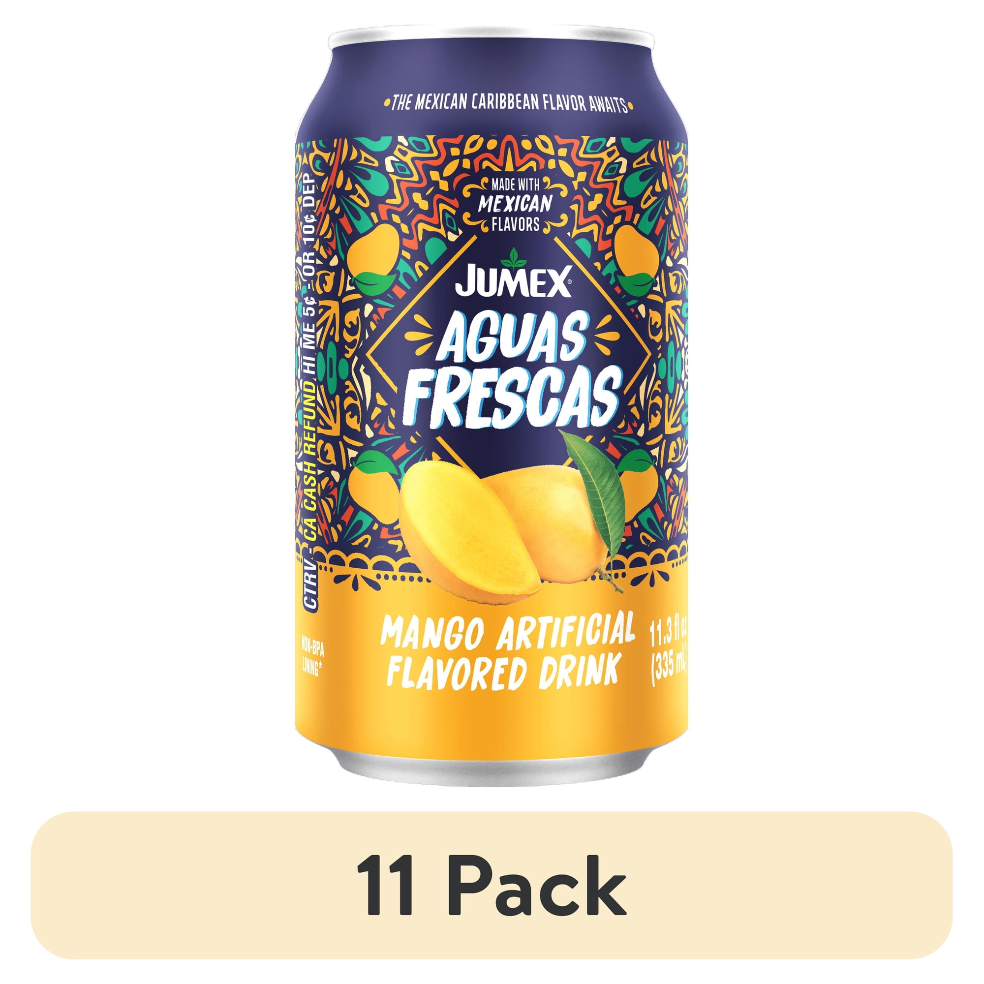 (11 pack) Jumex Mango Agua Fresca, 11.3 oz