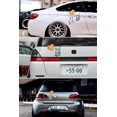 thumbnail image 2 of Funny Cat Car Stickers, 3D Cartoon Animal Cat Kitten Stickers DIY Car Tuning Stickers Cat Window Stickers Waterproof PVC Cat Stickers Kitten Wall Decals Car Styling Stickers, 2 of 5