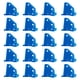 thumbnail image 1 of SPACER PLÁSTICO SPACER Universal Portátil Portátil Portátil Laminado Madera Hardwood Suelo Instalación Herramienta Accesorios Azules 20 Piezas Noticed TO001429-01, 1 of 7