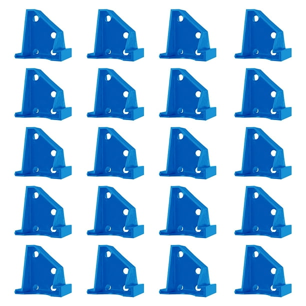 SPACER PLÁSTICO SPACER Universal Portátil Portátil Portátil Laminado Madera Hardwood Suelo Instalación Herramienta Accesorios Azules 20 Piezas Noticed TO001429-01