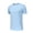 Sky Blue, variant on Gyexs Mens Quick Drying Swim Shirt Short Sleeve T Shirts UPF 50 Athletic Running Gym Workout Tee Tops Navy, Size XXXL