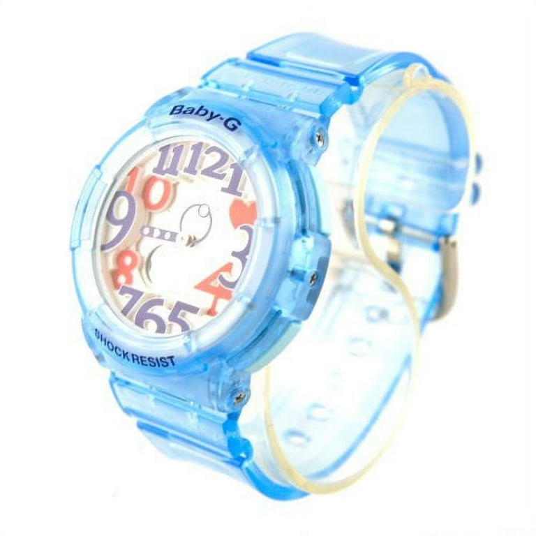 Women s BGA131 2B Baby G Marine Resort Clear Blue Digital Watch