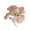 Pink, variant on Versatile Floral Shaped Brooch Pin Stylish Peony Charm With Detailed Enamel