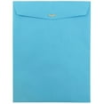 thumbnail image 2 of JAM Paper 10 x 13 Clasp Envelopes, Blue, 10 Per Pack, 2 of 2