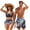 American 250 Years, variant on Matching Swimsuits for Couples USA Bald Eagle 250th Bikini Sets for Women Sexy Cross Front Swimwear or Mens Beach Shorts 2 Piece Bathing Suit Family Bathing Suits Matching Sets