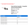 thumbnail image 2 of Front Left Strut Assembly - Compatible with 2016 Nissan Maxima, 2 of 2