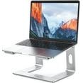 thumbnail image 1 of SIABC-LS03 Aluminum Laptop Stand, Ergonomic Detachable Computer Stand, Riser Holder Notebook Stand Compatible with Air, Pro, Dell, HP, Lenovo More 10-15.6" Laptops (Silver), 1 of 4