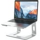 thumbnail image 1 of BESIGN LS03 Aluminum Laptop Stand, Ergonomic Detachable Computer Stand, Notebook Riser, Laptop Mount Compatible with Air, Pro, , ,  More 10-15.6" Laptops, Silver, 1 of 9
