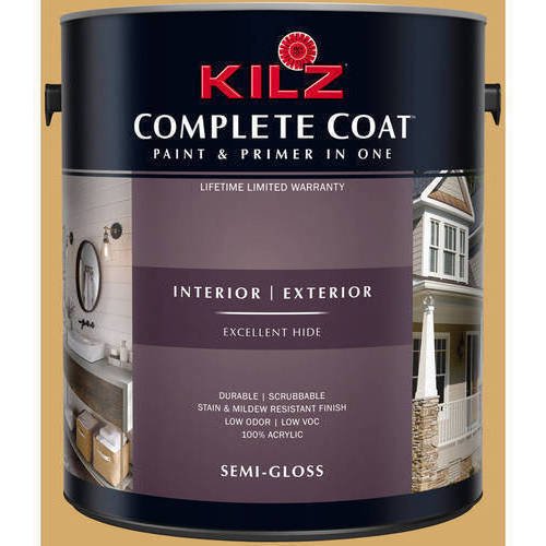 Brass Charm, KILZ Complete Coat Interior/Exterior Paint & Primer in One