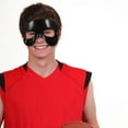 thumbnail image 2 of Face Covering Half Face Mask PVC Black Collision Proof 1Set, 2 of 5