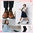 thumbnail image 5 of Holzlrgus 10 Pack Women's Turn Cuff Socks Women Bobby Socks Crew Socks 50s Costumes for Women, 5 of 7