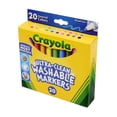 thumbnail image 6 of Crayola Ultra-Clean Washable Broad Line Markers, 20 Ct, Back to School Supplies, Classic Colors, Classroom Must Haves, Gifts for Teachers and Kids, Ages 3+, 6 of 15