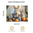 thumbnail image 3 of Nawypu  Mother Rabbit And Baby Rabbits Printed Canvas Wall Art, Gifts & Keepsakes, Ready to Hang, 3 of 6