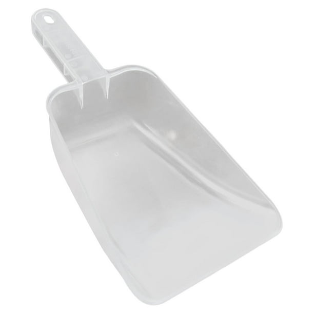 Cuchara para alimentación de animales, cuchara para pollos, herramienta agrícola ligera y cómoda Transparente 188x132x6cm