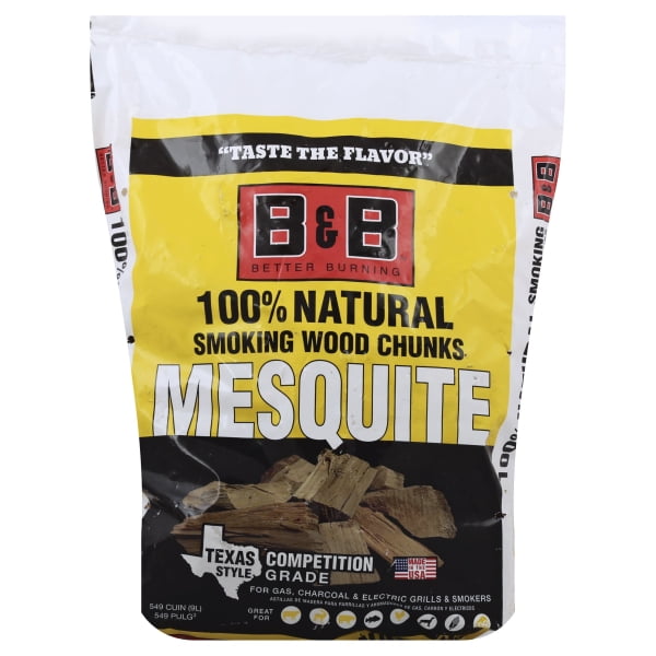 B&B Charcoal 8023373 549 cu. in. Mesquite Cooking Chunks
