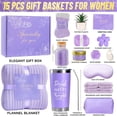 thumbnail image 2 of 15 count Get Well Soon  Baskets for Women, Self Care Gifts, Sympathy & Encouragement  After  with Flannel Blanket & 20oz Tumbler,  Day Gifts for Mom Wife  (), 2 of 6