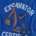 thumbnail image 2 of Blippi Excavator Certified Women's T Shirt, Royal, X-Large, 2 of 4