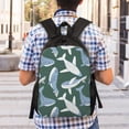 thumbnail image 2 of Geaub beautiful whales ultimate comfort and style: the perfect compact backpack for college, commute, travel, and everyday use, 2 of 2
