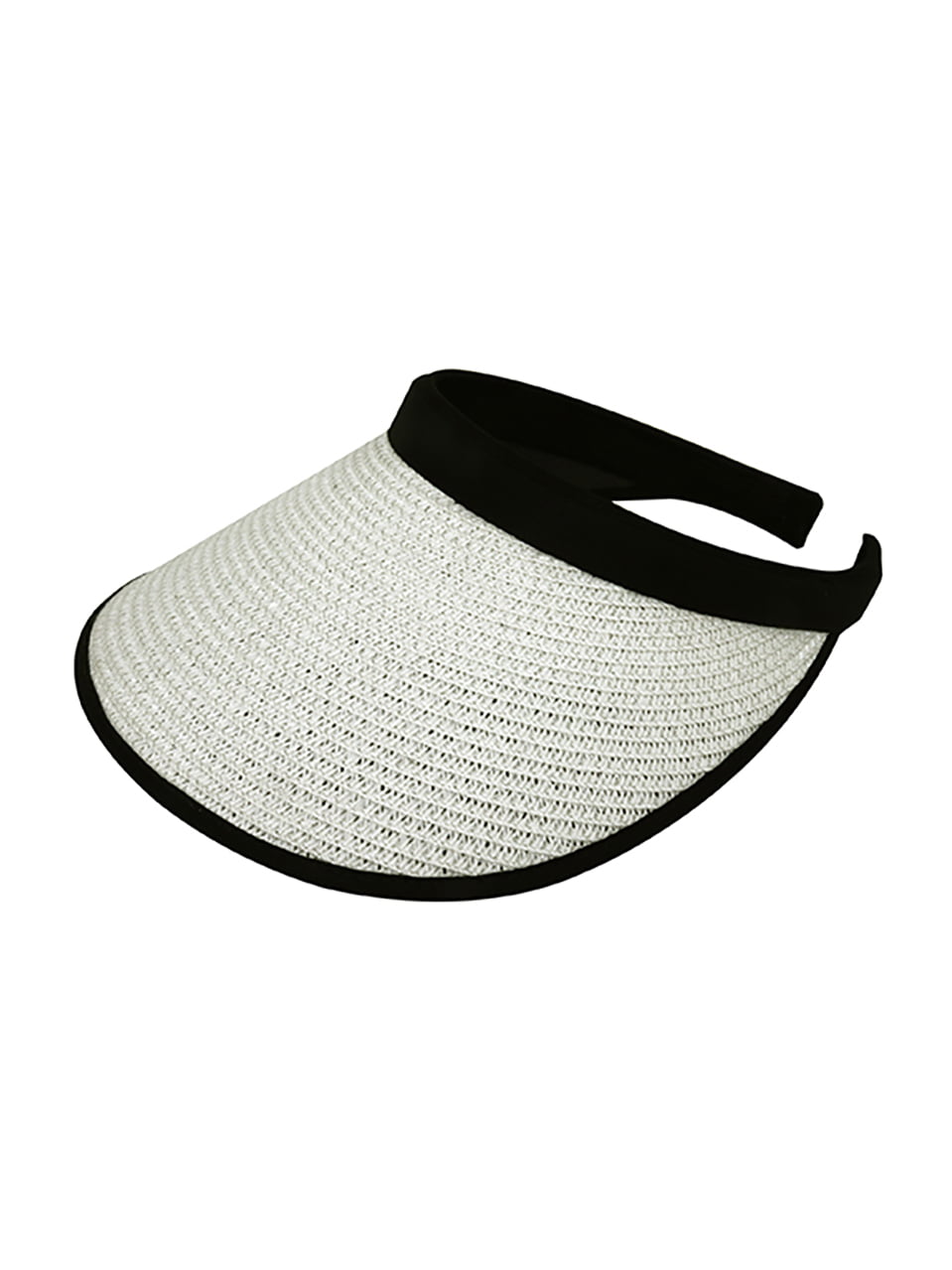Top Headwear Toyo Braid Clip-On Visor - White | Walmart Canada
