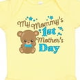 thumbnail image 4 of Inktastic Mommys 1st Mothers Day-cute Baby Bear Boys or Girls Baby Bodysuit, 4 of 5