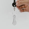 thumbnail image 2 of 4pcs Stainless Steel Shopping Cart Coin Keychain Portable Trolley Token Key Ring For Convenient Grocery Shopping For Supermarket Trips, 2 of 9