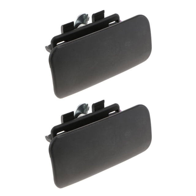 2 uds, manija de puerta corredera de carga lateral derecha para coche, reemplazo exterior de plástico negro para Transit MK6 MK7 2000-2014