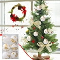 thumbnail image 4 of 6PCS Christmas Ornaments Clearance Xmas Decorations Clearance Indoor 6PCS Christmas Tree Ball Bauble Hanging Home Party Ornament Decor 6Cm, 4 of 4