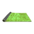 thumbnail image 2 of Ahgly Company Indoor Rectangle Abstract Green Modern Area Rugs, 5' x 8', 2 of 4