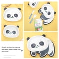thumbnail image 4 of Bamboo Fiber Children'S Tableware Set Cute Cartoon Pier Pier Panda Kids Eat Bowl Baby Compartment Dinner Plate 1Pcs, 4 of 9