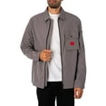 thumbnail image 2 of HUGO Emmond Overshirt, Grey, 2 of 6