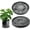 Gray, variant on VOROLAK 2 Pack Plant Caddy with Wheels, 12" Rolling Plant Stand 165 LBS Heavy Duty with Hidden 360° Rotating Silent Wheel Wheels for Outdoor Indoor Large Plant Pots, Flower Pot, Patio
