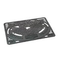 thumbnail image 1 of Harley-Davidson HDL-10072 Crack Resistant Black Rubber Eagle Floor Door Mat, 1 of 1