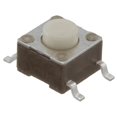 thumbnail image 2 of Pack of 18 1571563-4 Switch Tactile Off (On) SPST Round Button Gull Wing 0.05A 24VDC 2.6N SMD, 2 of 2