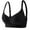 Black, variant on Gfyviron Sports Bras for Women Wireless Full Coverage Seamless Bras Comfortable Push Up Breathable Workout Bras