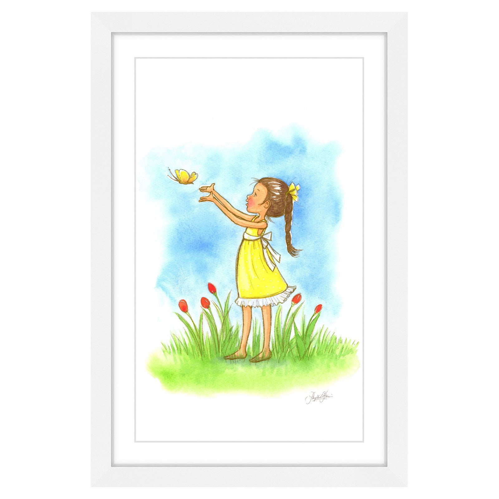 Marmont Hill "Sense of Wonder" by Phyllis Harris Framed Painting Print