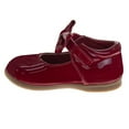 thumbnail image 3 of Josmo Girls Mary Jane Dress Shoes Bow Detail Infant Toddler, Red Patent, Size: 3, 3 of 7