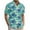 C Multicolor, variant on DJDLJWCJ Mens Button Up Shirts Short Sleeve, Floral Print Hawaiian Shirts with Pocket polo T Shirts for Men Summer Beach Shirts Multicolor M
