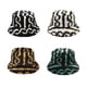 thumbnail image 4 of Qarigey Sombrero de pescador para hombre y mujer, gorro a la moda a rayas, ropa para la cabeza, gorro de fotografía portátil, gorro cálido para Sombreros Caqui Qarigey AP013121-03, 4 of 6