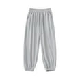 thumbnail image 1 of Girls Summer Sun Casual Thin Quick Drying Sports Pants Clothes, 1 of 4