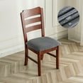 thumbnail image 2 of 1 Piece Waterproof Chair Seat Covers Dining Chair Slipcovers Stretch Seat Cover For Dinning Room Chair Protector, 2 of 5