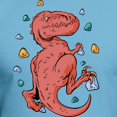 thumbnail image 3 of CafePress - Trex Indoor Rock Climbing T Shirt - Fitted T-Shirt, Vintage Fit Soft Cotton Tee, 3 of 4