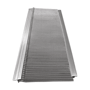 Stainless Steel Gutter Guard Kit (Fits 6" or 7" gutter - 28' in box)
