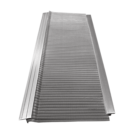 Stainless Steel Gutter Guard Kit (Fits 6" or 7" gutter - 28' in box)